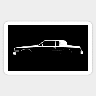 Cadillac Eldorado (1985) Silhouette Magnet